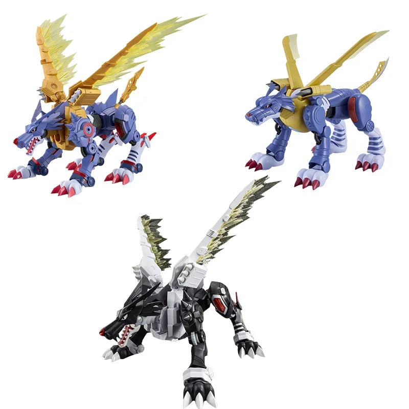 Spot Direct Delivery Bandai Original Digimon Adventure Anime Collectible Model FRS Greymon Garurumon Action Figure Toys For Kids