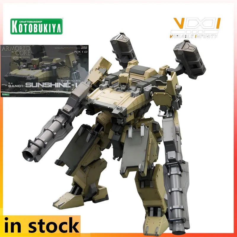 Kotobukiya 1/72 Mech Assembly Series V. I. Armor Core GA GAN01 Sunshine L Anime Action Figure Assembly Model Toys Gifts for Boys