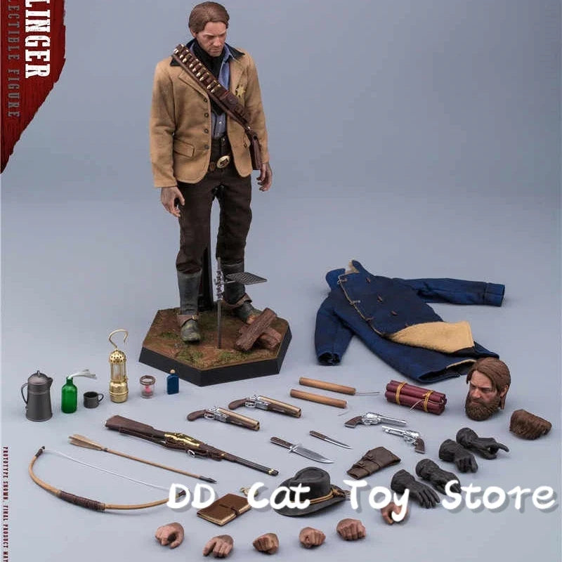 In Stock Genuine Limtoys 1/6 LIM008 Western Cowboy Gunner Arthur 12‘’ Male Soldier Scale Collectible Full Set Action Figures