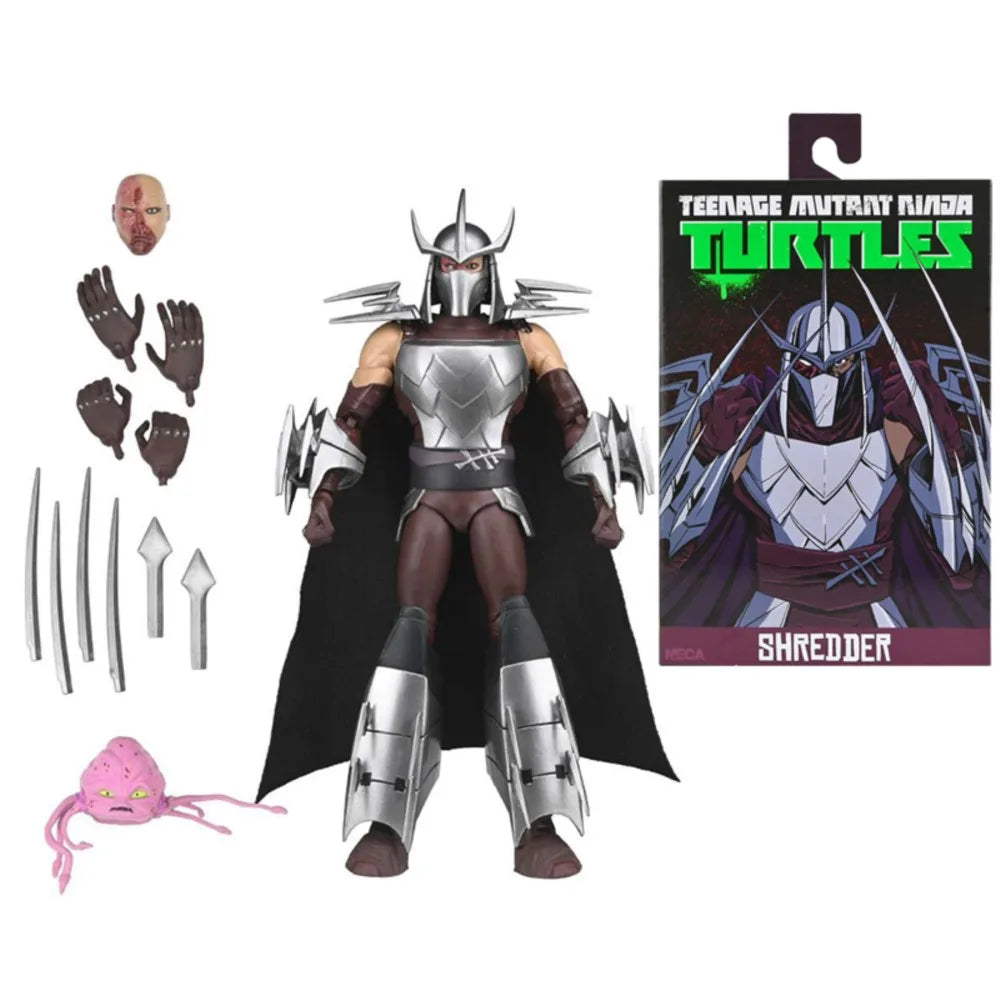 NECA 54568 Teenage Mutant Ninja Turtles Shredder Action Figure Doll Decoration Collection Gift Collect Toy Model