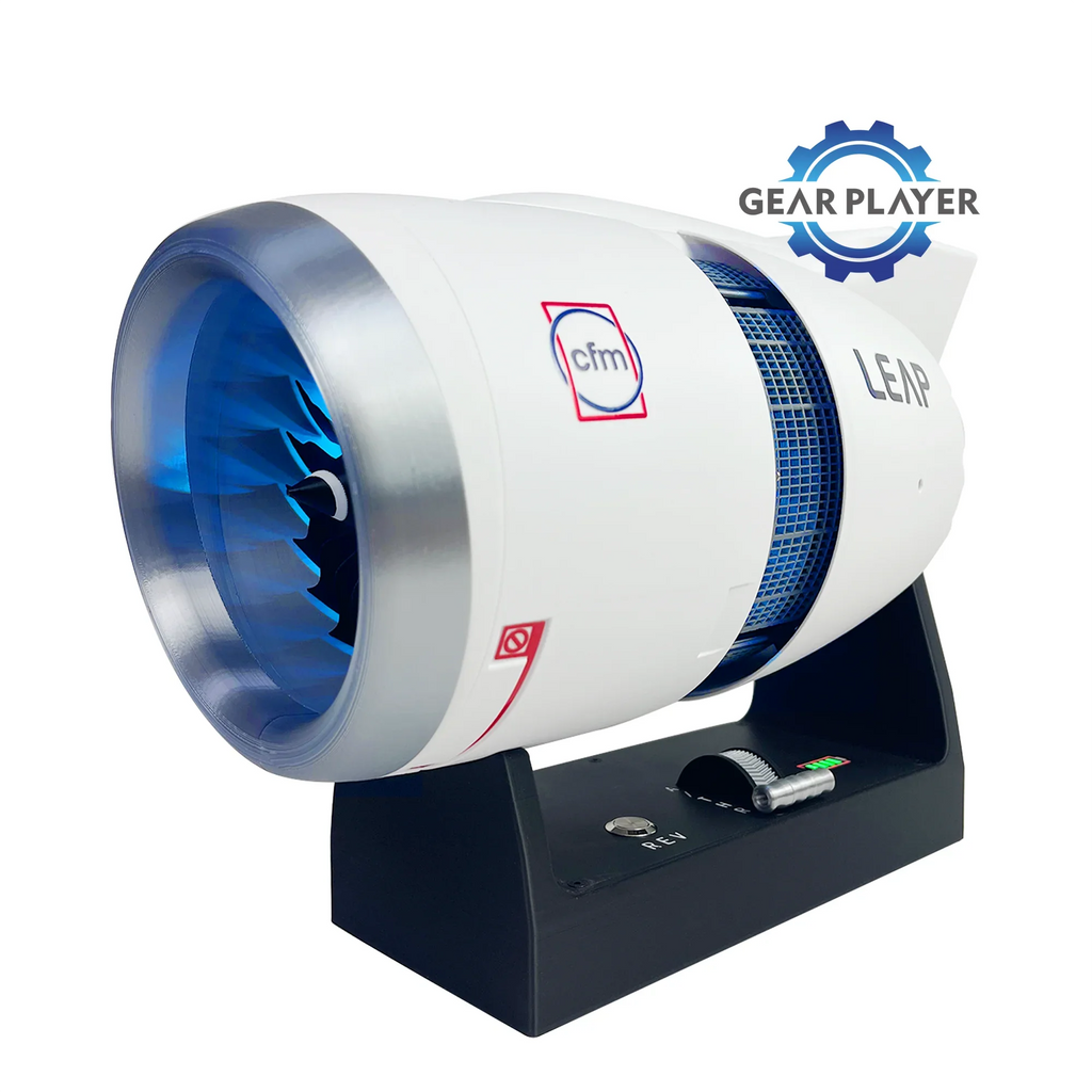 Boeing 747 civil aircraft engine model Fighter Model Turbojet Engine holiday gift