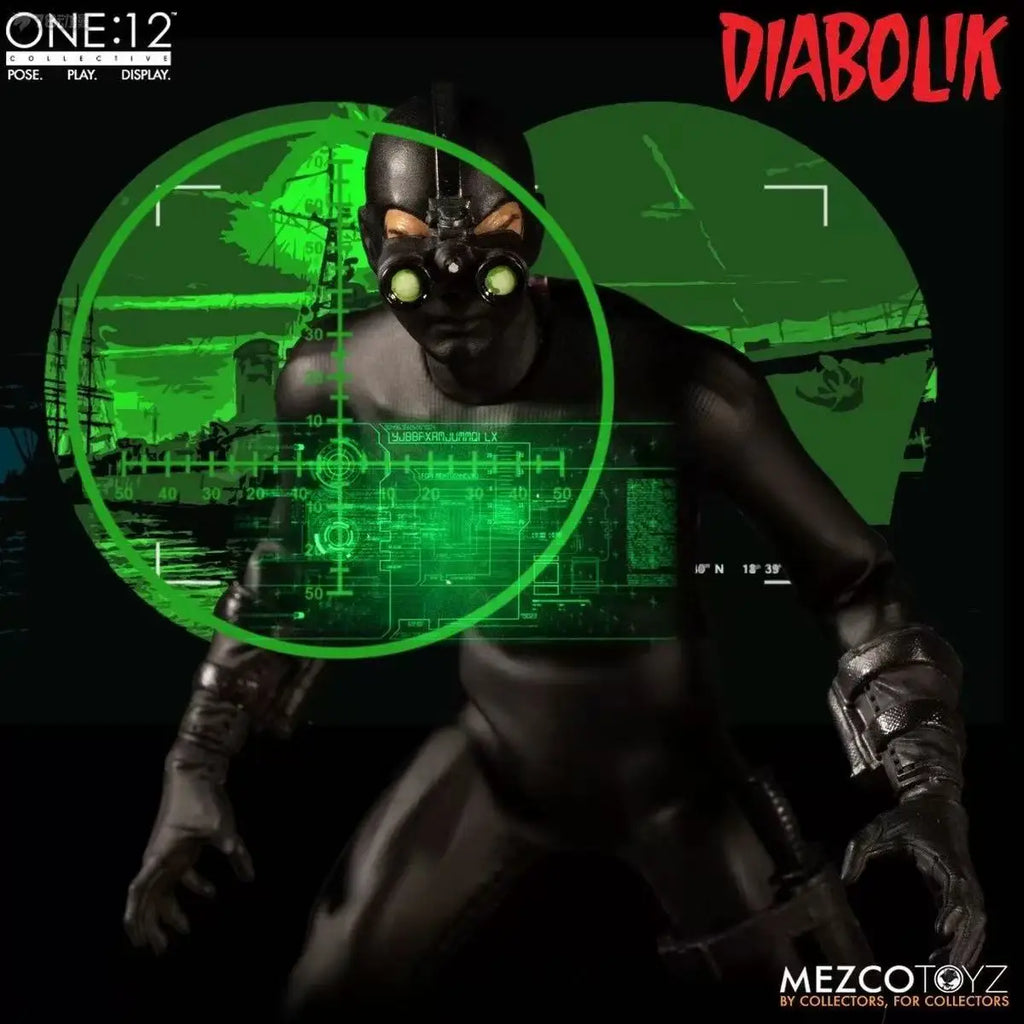 MEZCO Ant 1:12 6-inch Cloth Movable Figure Movie Phantom Thief Debrik Ready Stock