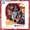 Bandai Genuine Bleach Anime Model Kits Kurosaki Ichigo Getsuga Tensho Toys SHF Action Figure Assembly Model Gift for Kids School