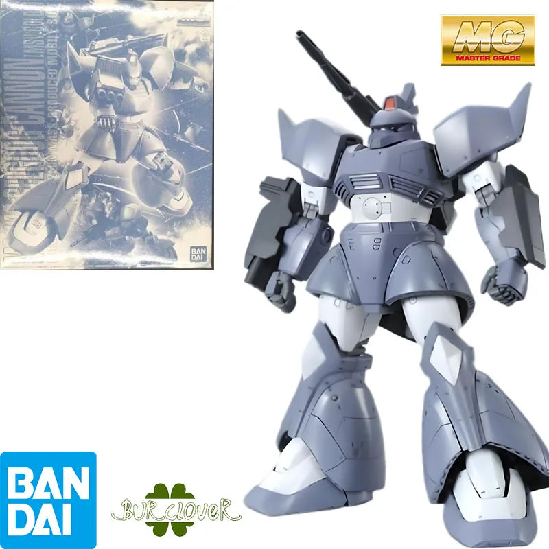 Bandai GUNDAM MG Gelgoog Cannon MS-14C 1/100 Anime Action Figure Assembly Model Toys Collectible Model Ornaments Gifts For kids