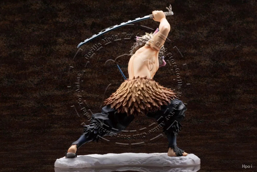In Stock Original Genuine KOTOBUKIYA ARTFX J Demon Slayer Kimetsu no Yaiba Hashibira Inosuke 180mm Anime Statue Collection Toy