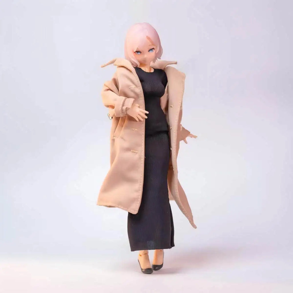Machine Girl 1/12 Windbreaker Suit Suitable Kotobukiya Snail Shell Toys Clothes
