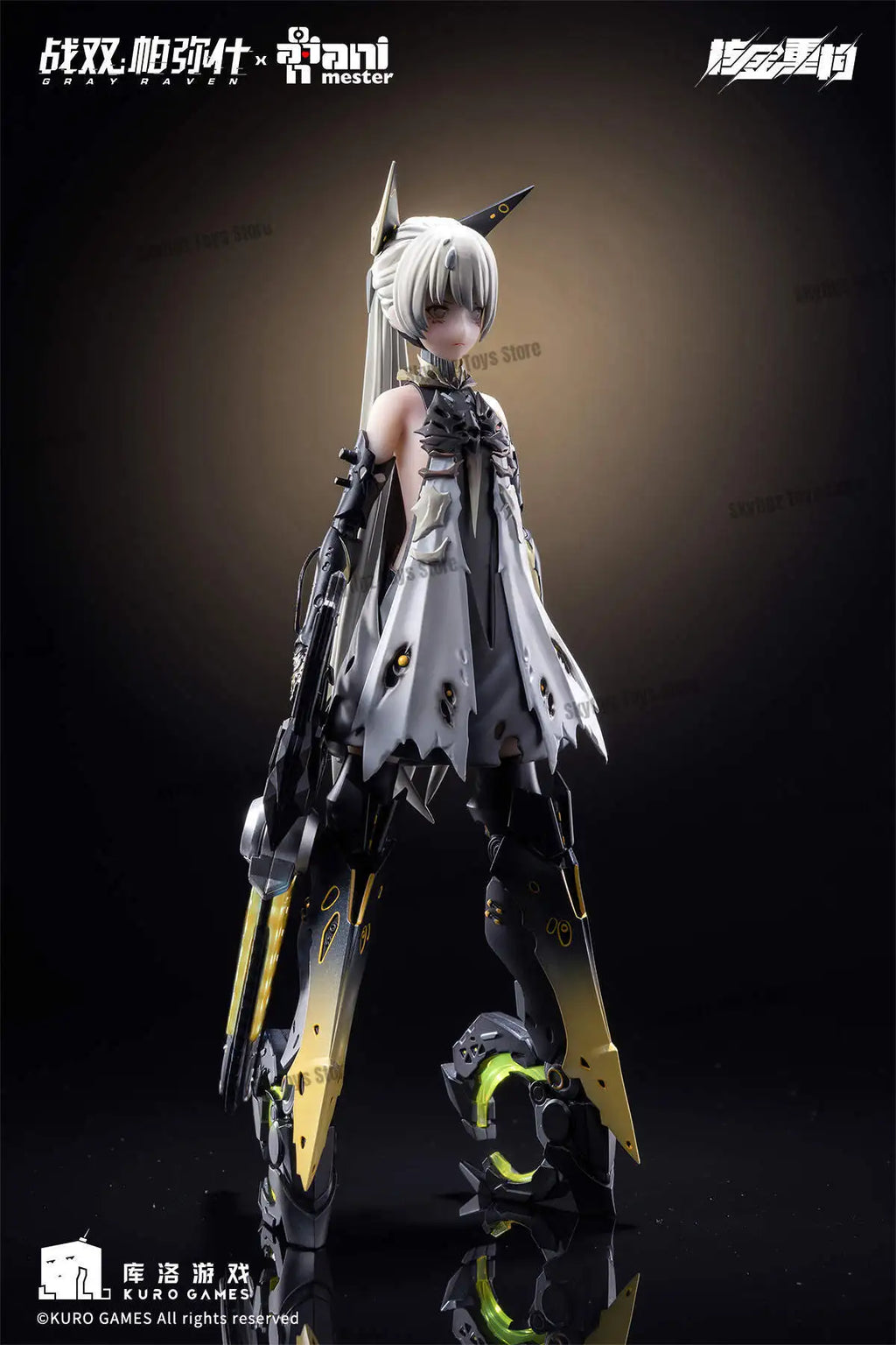 In Stock Nuclear Gold Reconstruction AniMester Pamish Qizhi Pulse 1/9  Action Anime Figure Model Toys Collection Doll Gift
