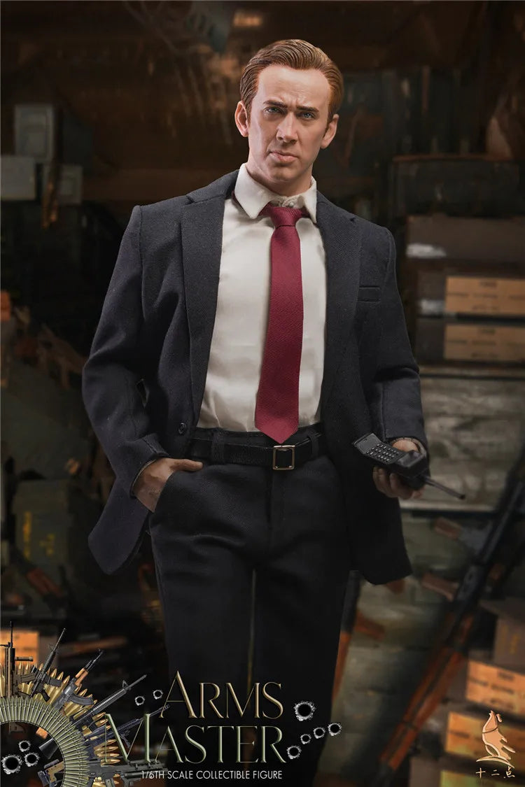 New In Stock 12 o'clock Studio T001 1/6 Armament Master Nicolas Cage War King 12inch Action Figure Model Toys Ornament Gifts