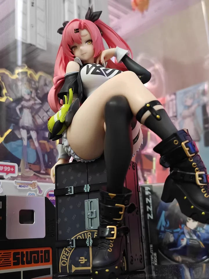 Genuine Game Zenless Zone Zero Anime Figure 1/7 Nicole Demara Figures Camp Series Rabbit House Nicole Model Statue Toy Xmas Gift