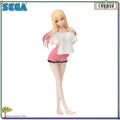 Original SEGA Luminasta My Dress Up Darling MARIN KITAKAWA Try on Moment Anime Handmade Model Collection Toy