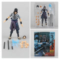 SHF Naruto Movable Naruto Sasuke Kakashi Uchiha Itachi Handmade Model Toy Doll naruto figure joytoy 1 18