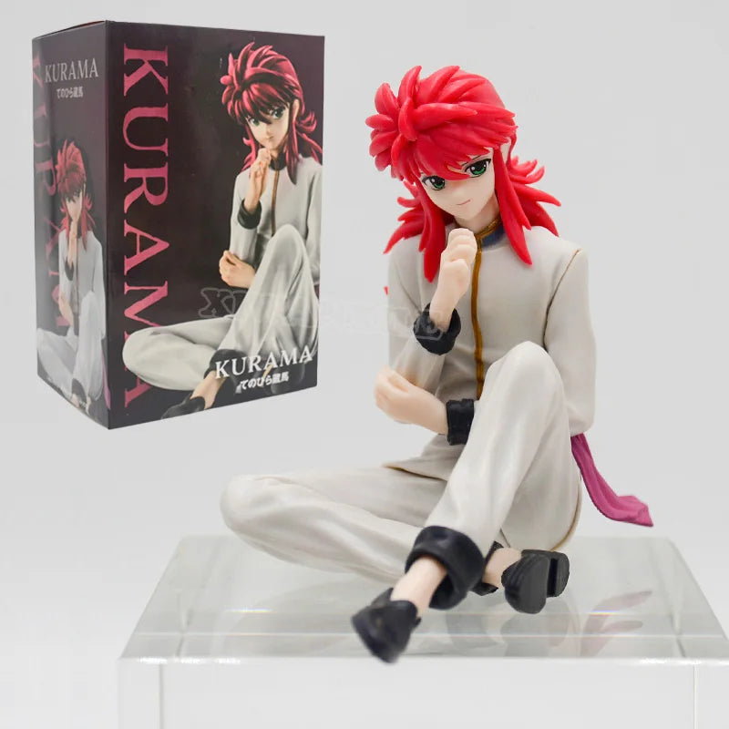 23cm ARTFX J YuYu Hakusho Hiei Anime Figure Youko Kurama/Yusuke Urameshi/Shuichi Minamino Action Figure Gk Model Doll Toys Gifts