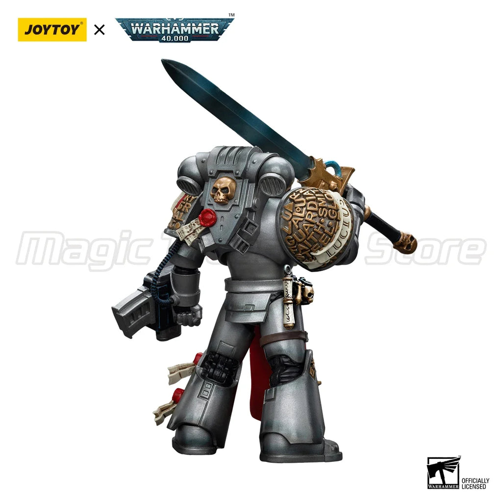 【MT】JOYTOY Warhammer 40K Grey Knights Strike Squad Justicar Model Toy  1/18 Action Figure