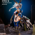 Animester Wolf-Mastiff Force Anime Action Figure 1/9 Scale Articulated Soft Vinyl Karas Samurai Assault Type Raven Collectible