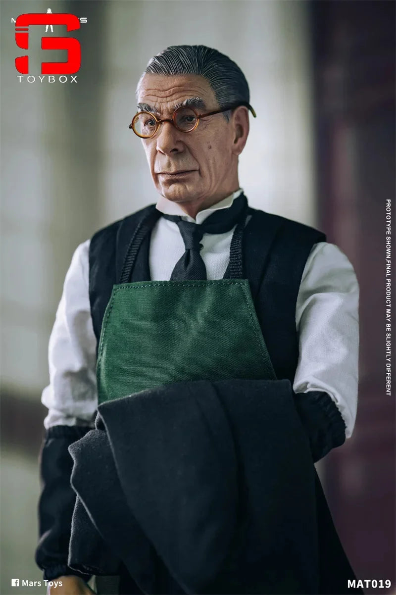 Mars Toys MAT019 1/6 Old Housekeeper MR.A Action Figure 12 Inch Male Soldier Action Figurine Full Set Collectible Model