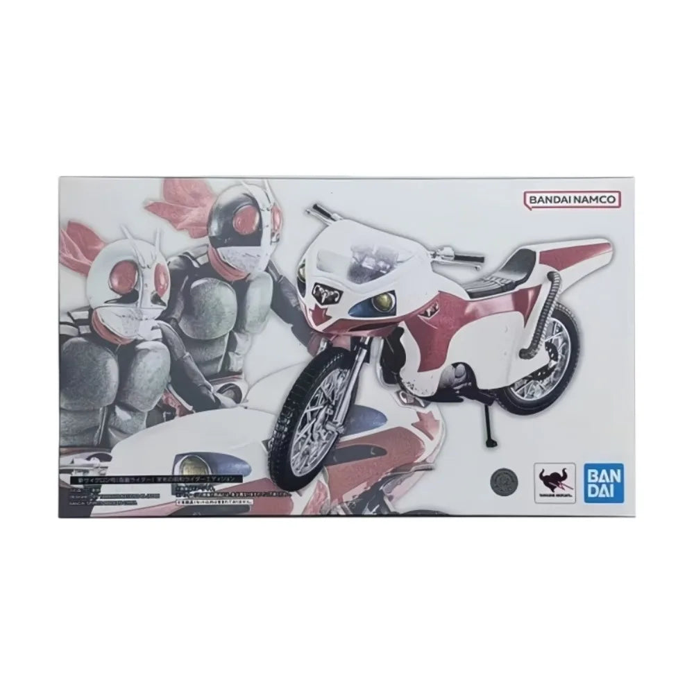 Bandai SHF New Cyclone Masked Rider 1 Motorcycle Figure Motorcycle Accessories Model Toys Desktop Ornaments Collectibles Gifts