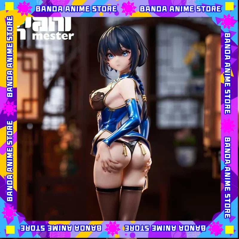 Genuine Original AniMester Nangong Yingying,the New Cheongsam Lady Anime Figure Model Dolls Ornament Toys Gifts Collectible