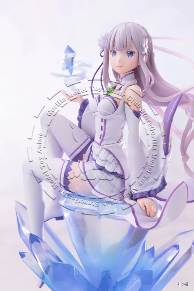 In Stock Original Genuine KOTOBUKIYA Re Zero Emilia Figure 170mm Anime Statue Collectible Model Gift for Fans Ornament