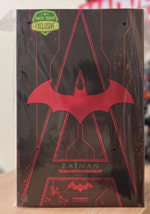 Auf Lager Hot Toys Batman Batman (Thermal Version Hellbat Armor) 1:6 Maßstab 33cm Sammler-Actionfigur Anime Modell Spielzeugpuppe