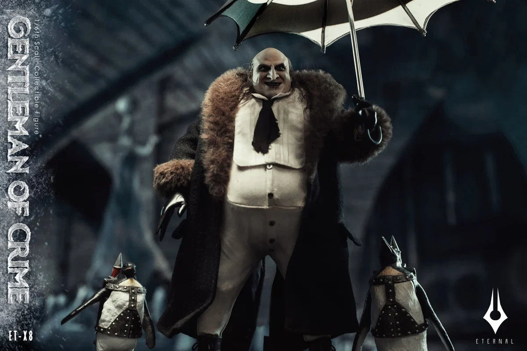 In Stock ETX8 1/6 Collectible Toy The Penguin Gotham Gentleman Villain Criminal Full Set 12inch Action Figure Xmax Model Toy