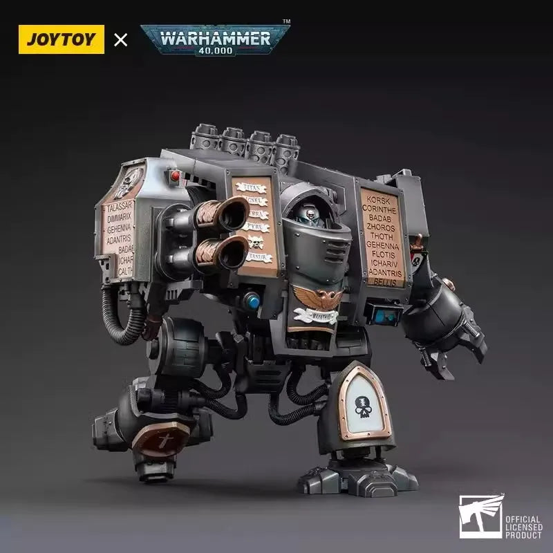 JOYTOY 1/18 Space Marines Grey Knights Venerable Dreadnought Action Figures Collection Model Toy