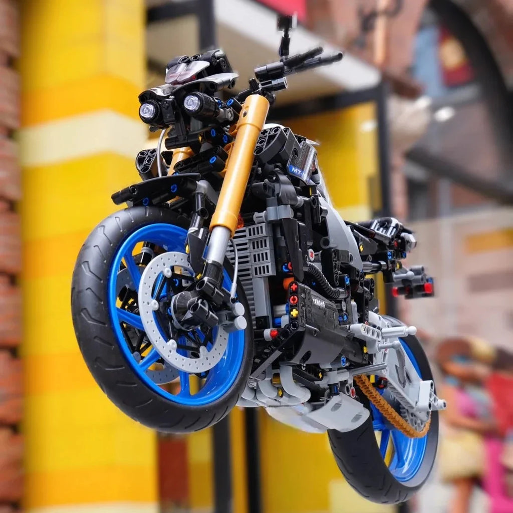 Technical MT-10 SP Motorcycle Model Building Blocks Advanced Building Set For Adults Bricks Toys Gifts Vehicles 1478pcs
