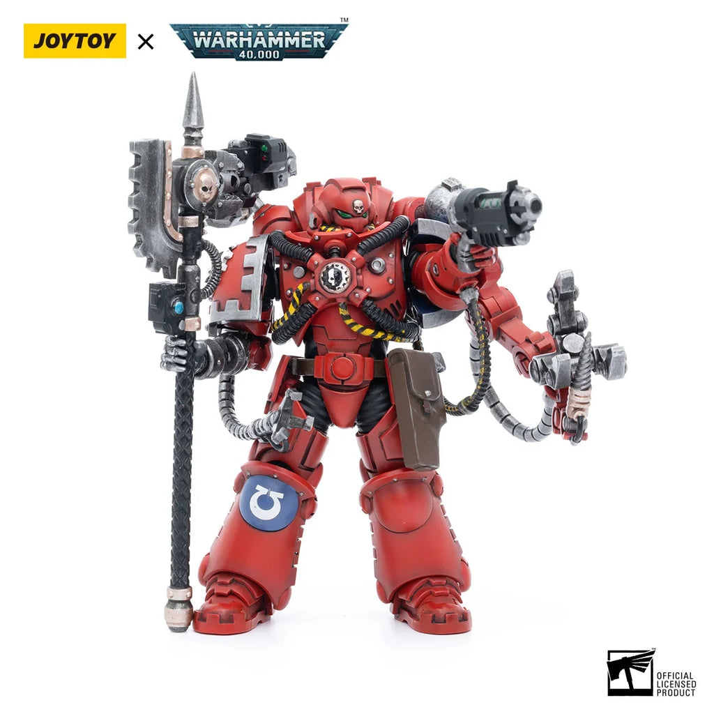JOYTOY Warhammer 40k 1/18 Action Figures Anime Ultramarines Primaris Techmarine