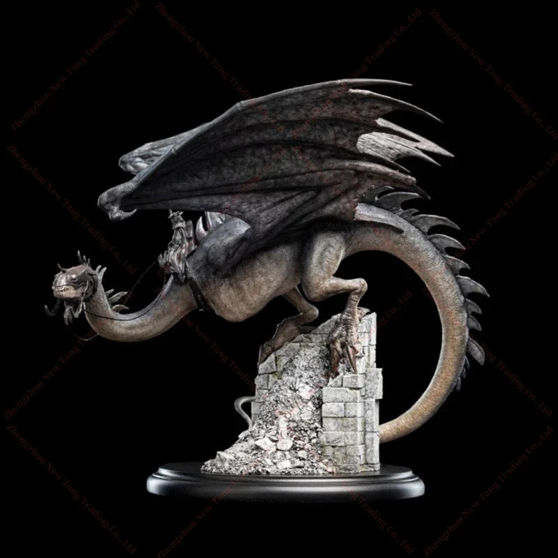 Original Witch-king of Angmar Nazgul Dragon Fell Beasts Statue Open Version Figure Model Collection Desktop Scene Ornament Gift