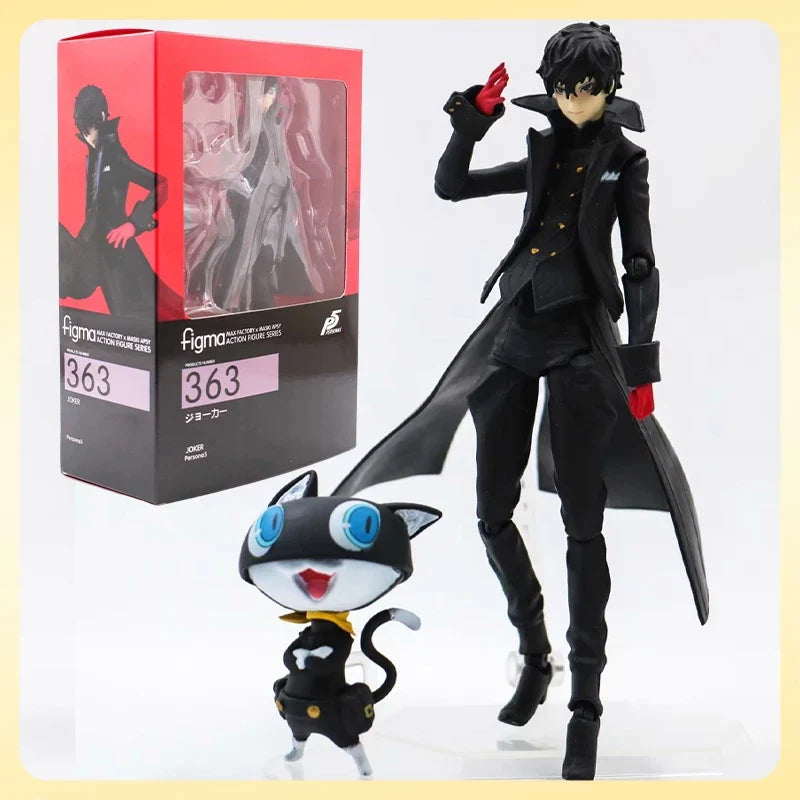 Amamiya Ren Action Figure Persona 5 Figures Figma 363 Replica Desk Decoration Doll Statue Collection Model Kid Birthday Gift