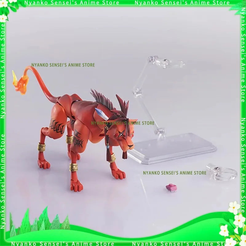 In Stock Square Enix Crimson 13 Tifa Claude Summoned beast Final Fantasy 7 BRING ARTS Mobile Action Figure Anime Model Toy