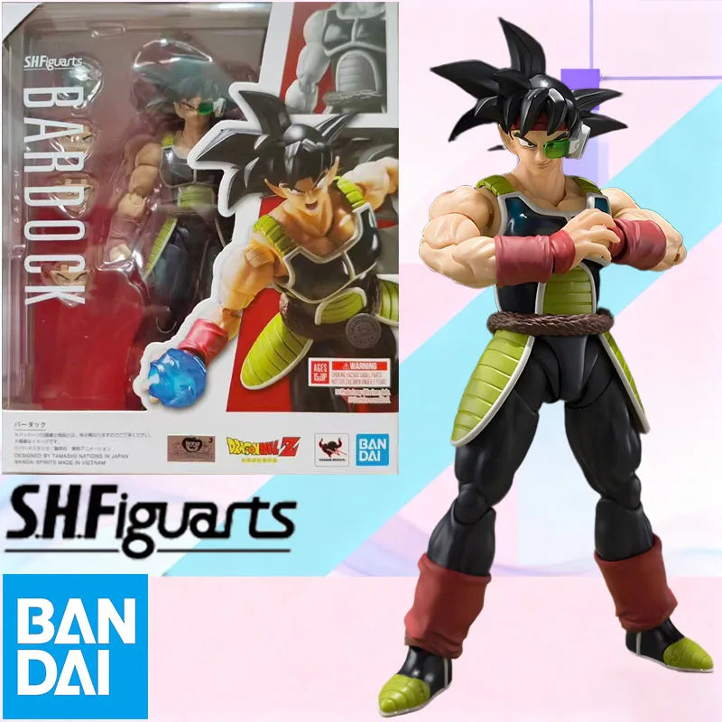 Niedriger Preis Auf Lager BANDAI Original S.H.Figuarts DRAGON BALL BARDOCK SHF Actionfigur Modell Spielzeug Geschenk für Kinder Schaumstoffverpackung
