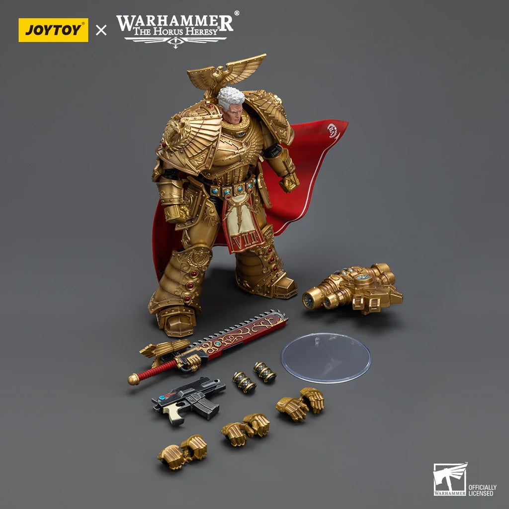 JOYTOY Warhammer 40K 1/18 Imperial Fists  Rogal Dorn Primarch of the Vllth Legion Action Figure Model Toys For Collection Kit