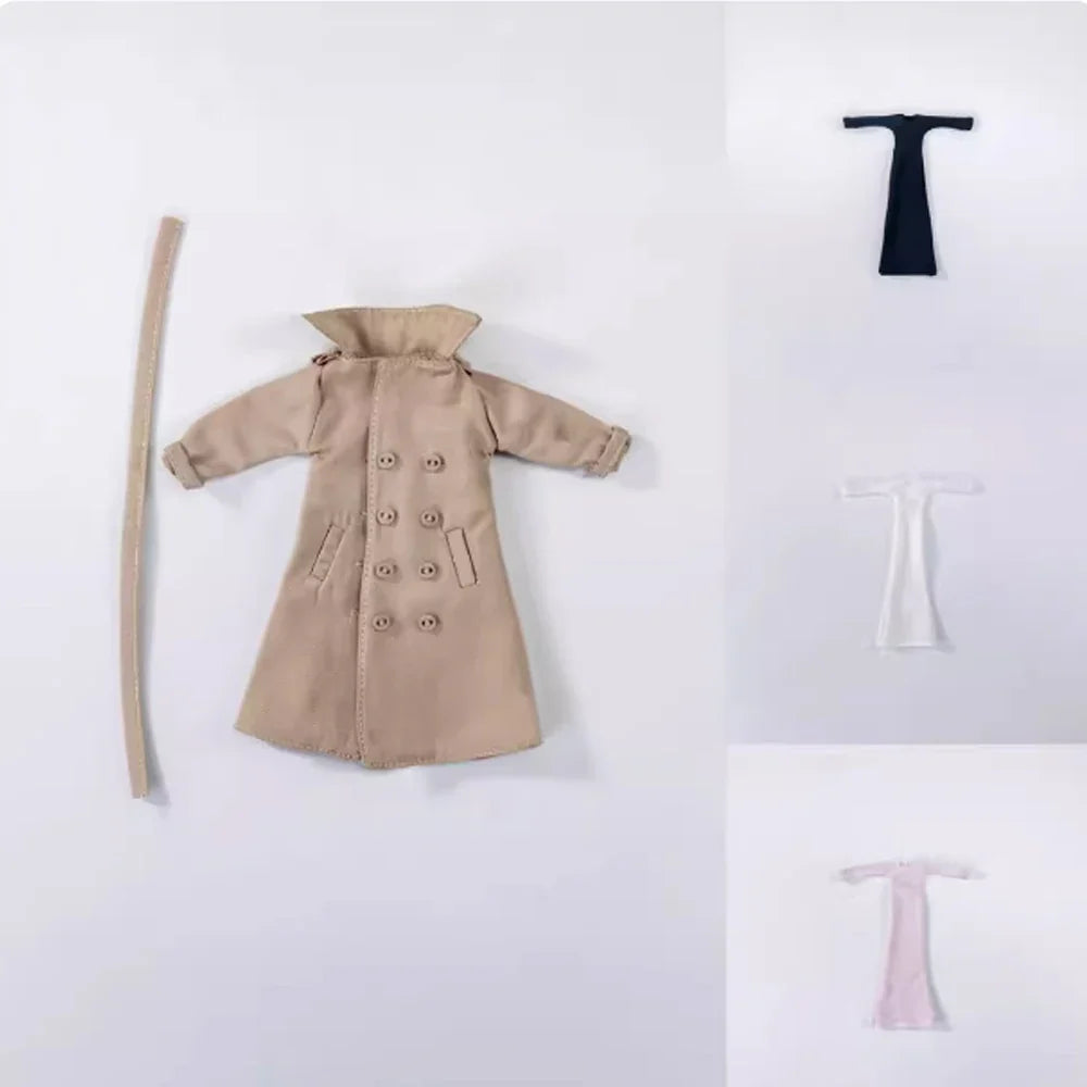 Machine Girl 1/12 Windbreaker Suit Suitable Kotobukiya Snail Shell Toys Clothes