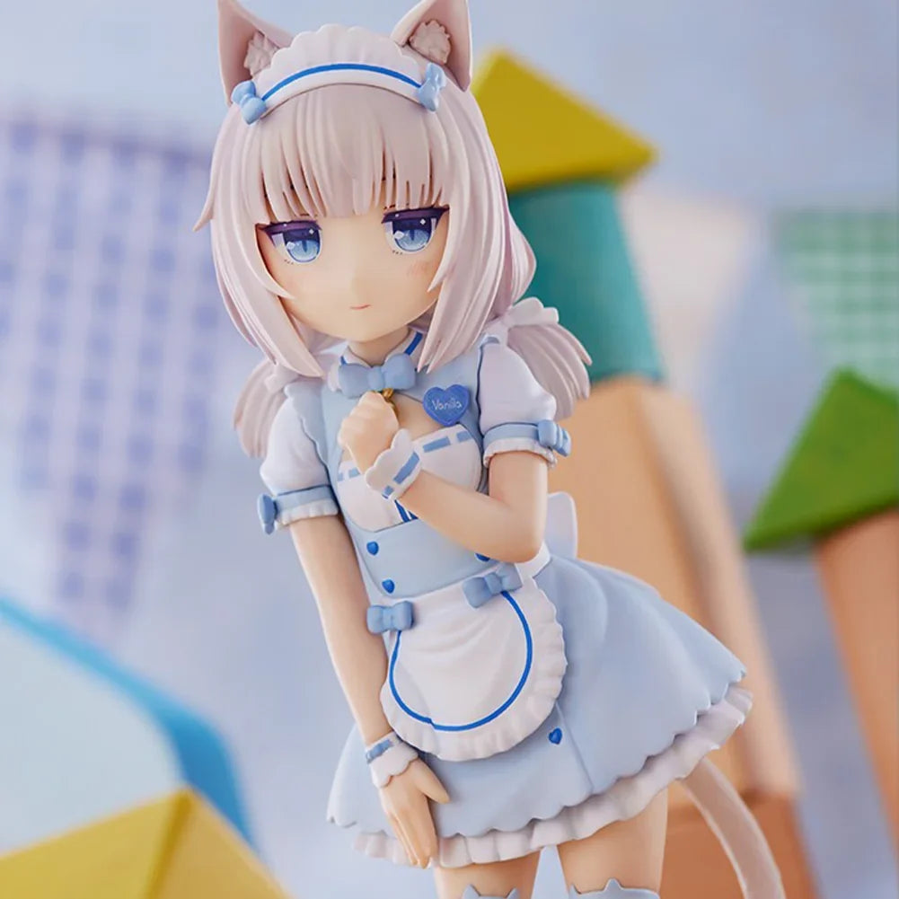 Anime Chocola Vanilla figure Chocola Vanilla action figure maid outfit Chocola Vanilla figurine Model Toy Collection Statue Gift