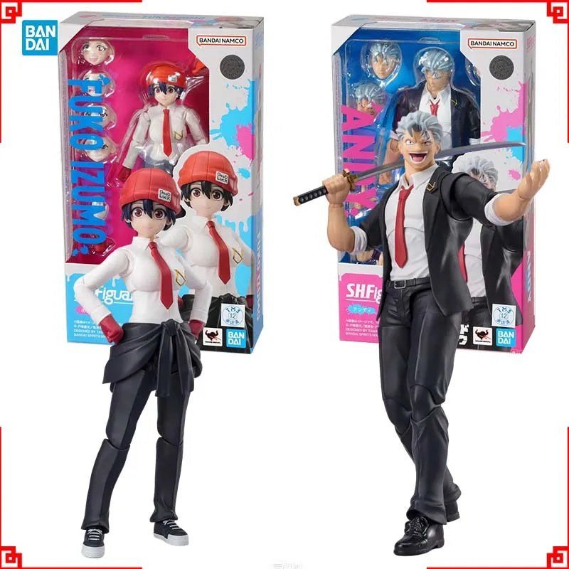 Bandai Undead Unluck Anime Figur SHF Andy Unluck Izumo Fuko Action Figur Sammlerstück Modell Hochgradig bewegliche Spielzeuge Jungen Geschenk