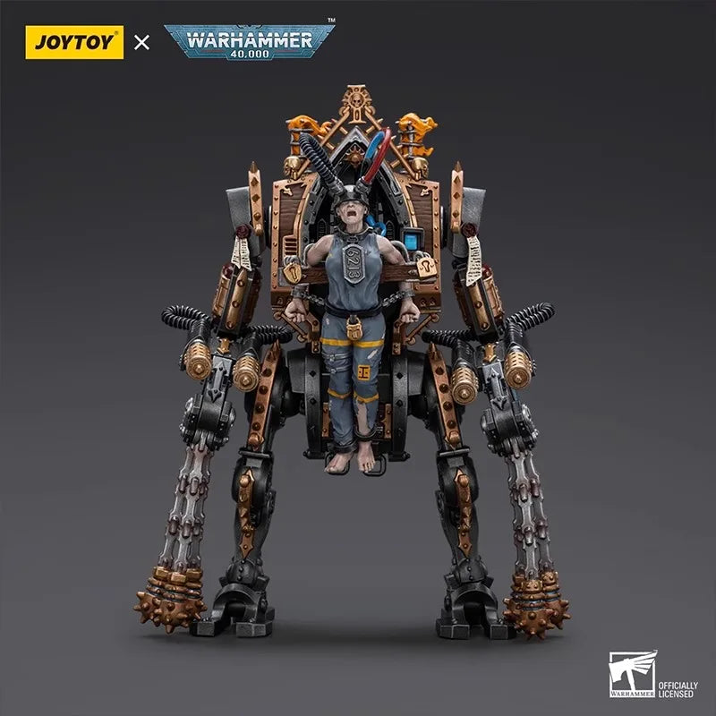 [IN STOCK] JOYTOY Warhammer 40k 1/18 Action Figures Adepta Sororitas Penitent Engine with Penitent Flails Collections toy gift