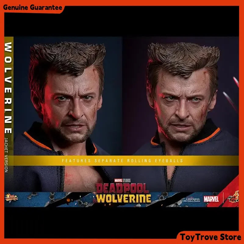 Original Hot Toys Tva Uniform Edition Wolverine Mms756 Deadpool & Wolverine Wolverine  1/6th Scale Collectible Figure Toy Gifts