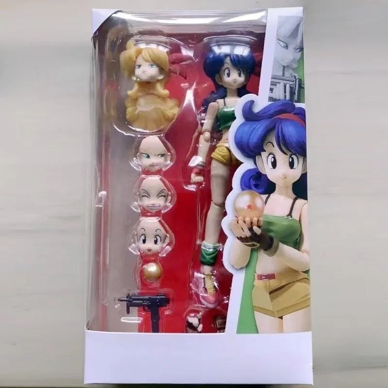 13cm Dragon Ball SHF Lanqi Joint Moving Toy Figure Model Tabletop Ornament Collection Gift