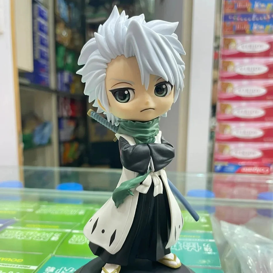 Anime BLEACH Hitsugaya Toushirou Figure Q Version Realm New Chapter Death Thousand Years Blood War Model Toy Doll Gift