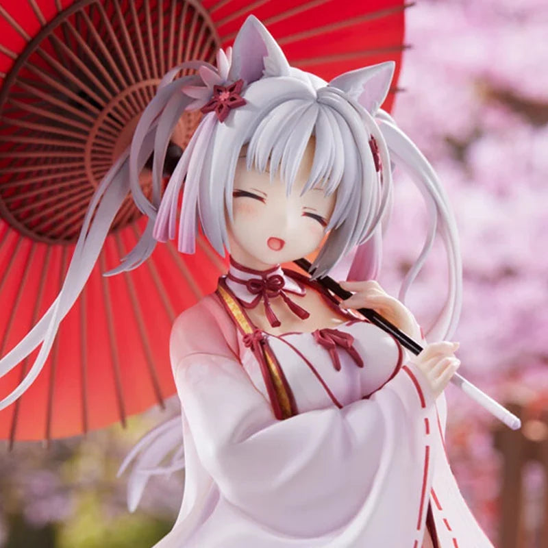 28cm Senren Banka Yoshino Tomotake Anime Girl Figure Murasame Action Figure Riddle Joker Ayase Mitsukasa Figurine Model Doll Toy