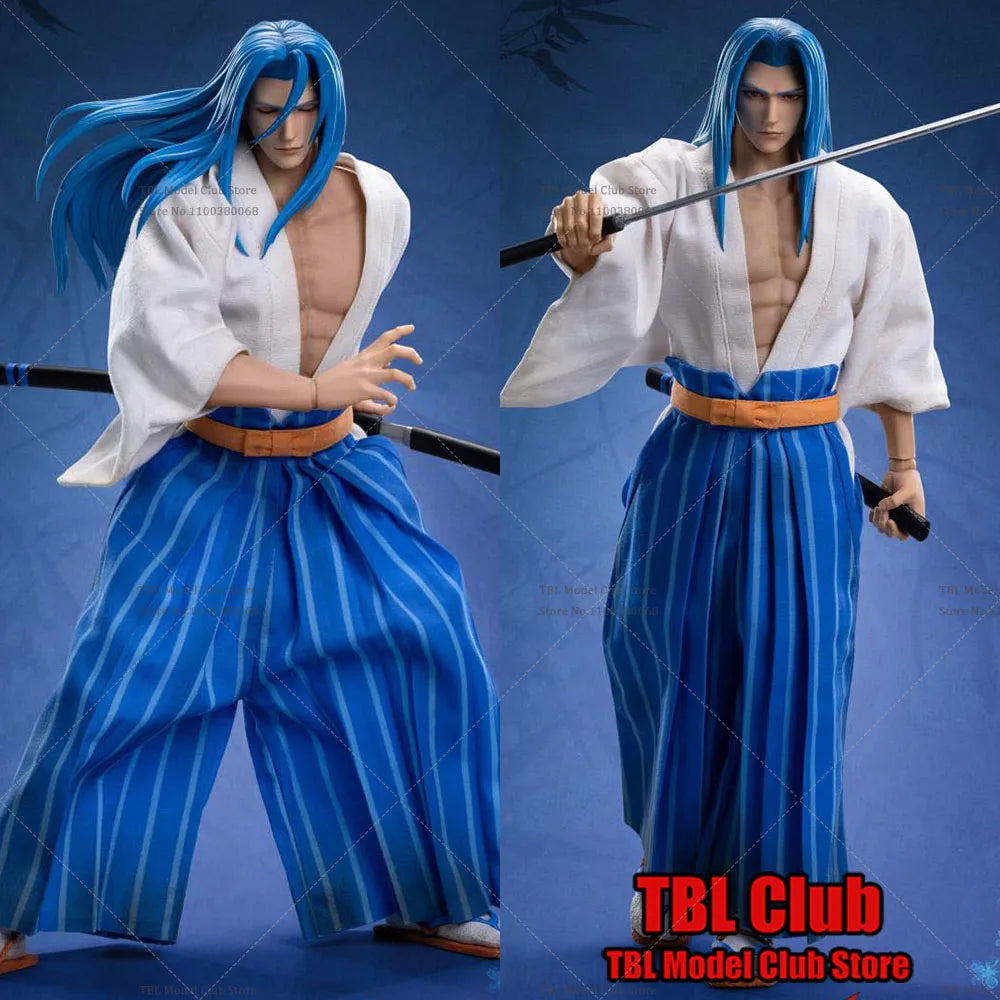 In Stock Tunshi Studio TS-008 1/6 Scale Fighting Games Samurai Shodown Samurai Tachibana Ukyo12In 1/6 Action Figure Toys Model