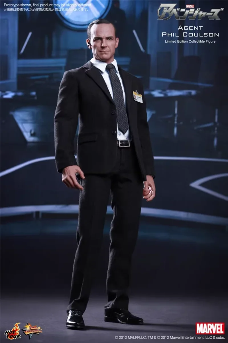 Original Hot Toys MMS189The Avengers 1/6th scale Agent Phil Coulson Action Figure Model Toys30CM scene ornament gift