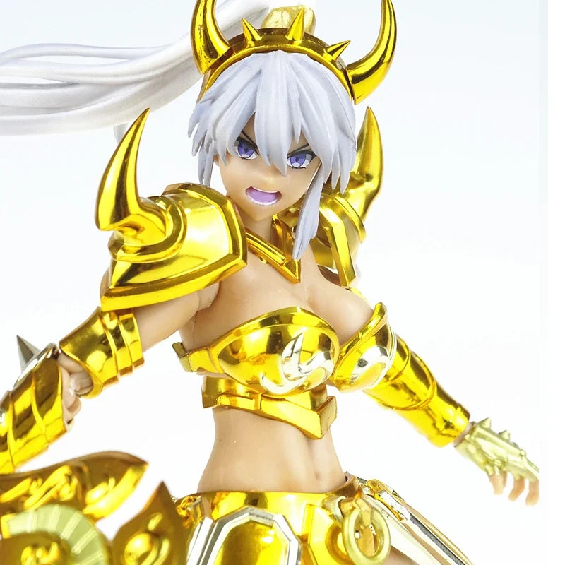 Great Toys/GT Saint Seiya Myth Cloth EX Taurus Erica Holy Contract Female Zodiac Knights of Action Figure Model In Stock