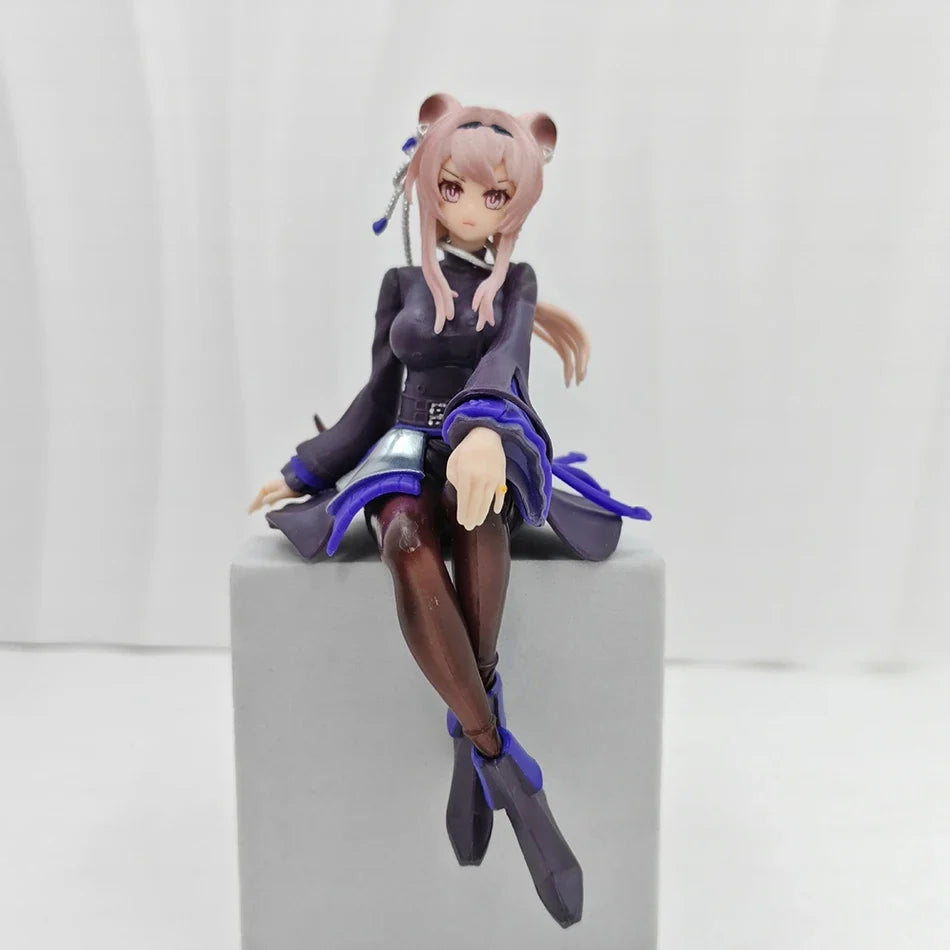 Game Arknights Lin 15cm Figure Sitting Noodle Stopper Anime Figure Action Figurine Model Collectible Ornaments Decoration Gift