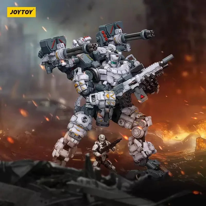 In Stock JOYTOY  Dark Source Battle Star 1/25 Action Figures Anime 20cm Steel Bone Mecha Model Toy