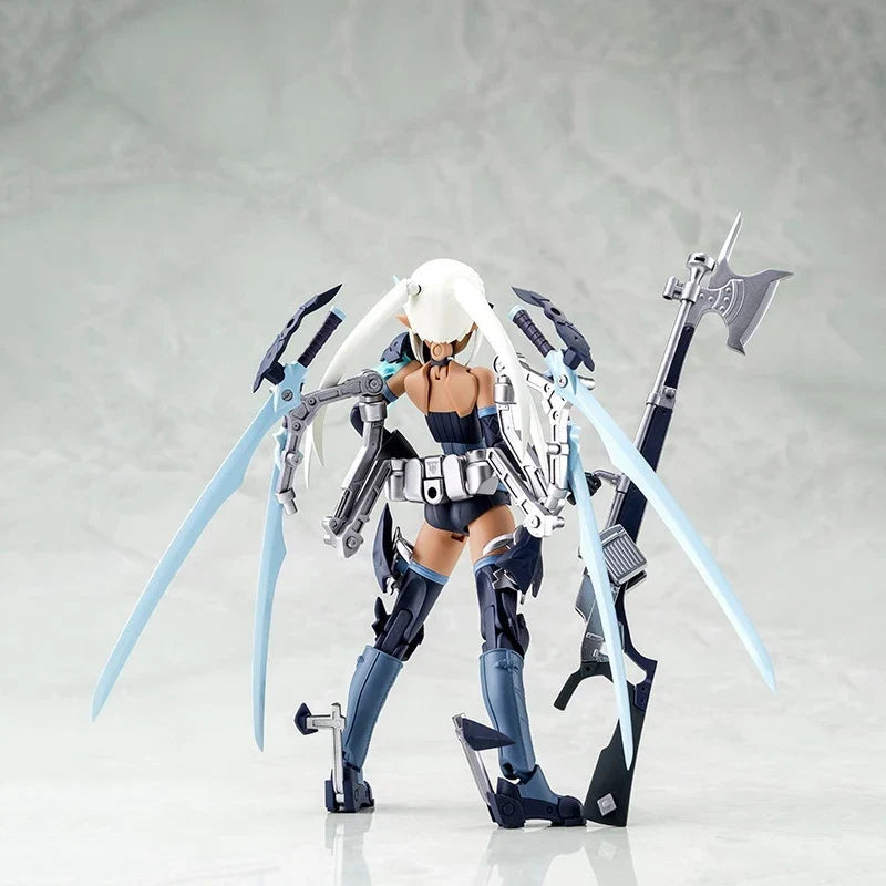 Original Kotobukiya MEGAMI DEVICE KP783 Armed Goddess B1.1 Hunter Type Snowflake Action Figure Collectible Model Ornament Gift