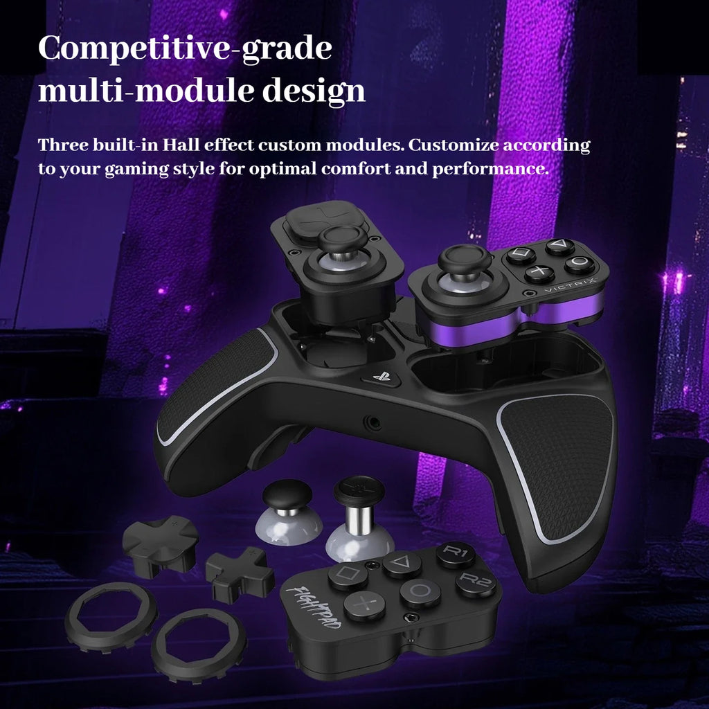 Turtle Beach PDP VICTRIX PRO BFG-RELOADED Hall Wireless Modular gamepad PC, multi-platform compatible with two layouts