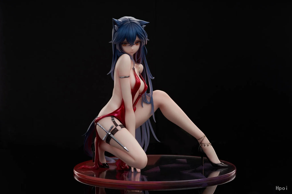 17CM Anime Arknights Texas Figure 1/6 Dress ver Texas Game Model Toys Doll Gift Action Figure Scene Decoration PVC