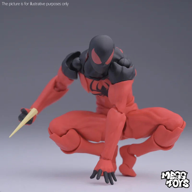 Mess Toys Spiderman Actionfigur Superior Spider Man Kaine Peter Parker Ultimate Neighbor Sammelmodell Geschenk Spielzeug