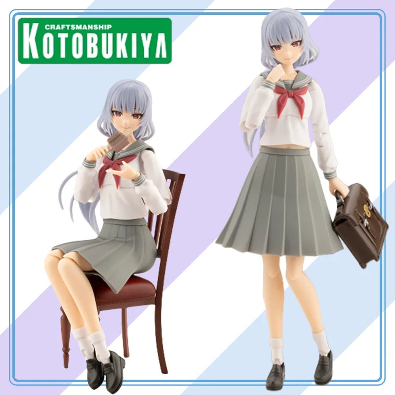 KOTOBUKIYA Genuine Sousaishojoteien - Kuon Yakushiji 1/10 Touou High School Uniform , Dreaming Style Diamond Heroine Gifts Toys